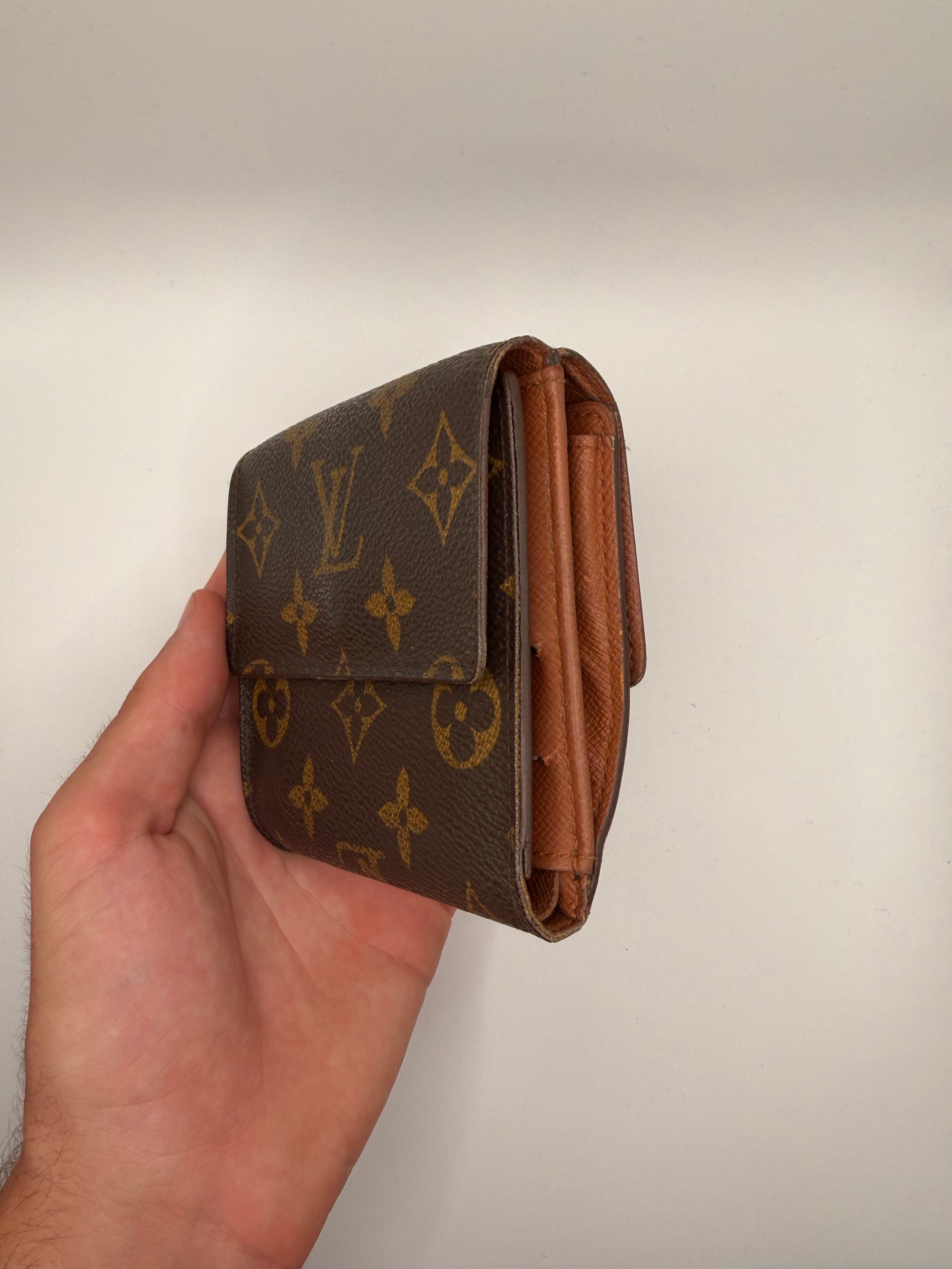 Le Portefeuille Louis Vuitton Elise - Toile Monogram