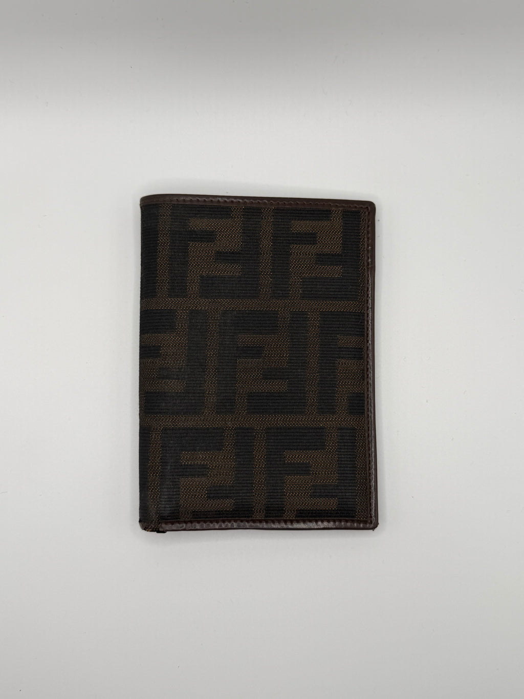 Le Portefeuille Fendi Zucca Bifold - Toile FF Marron