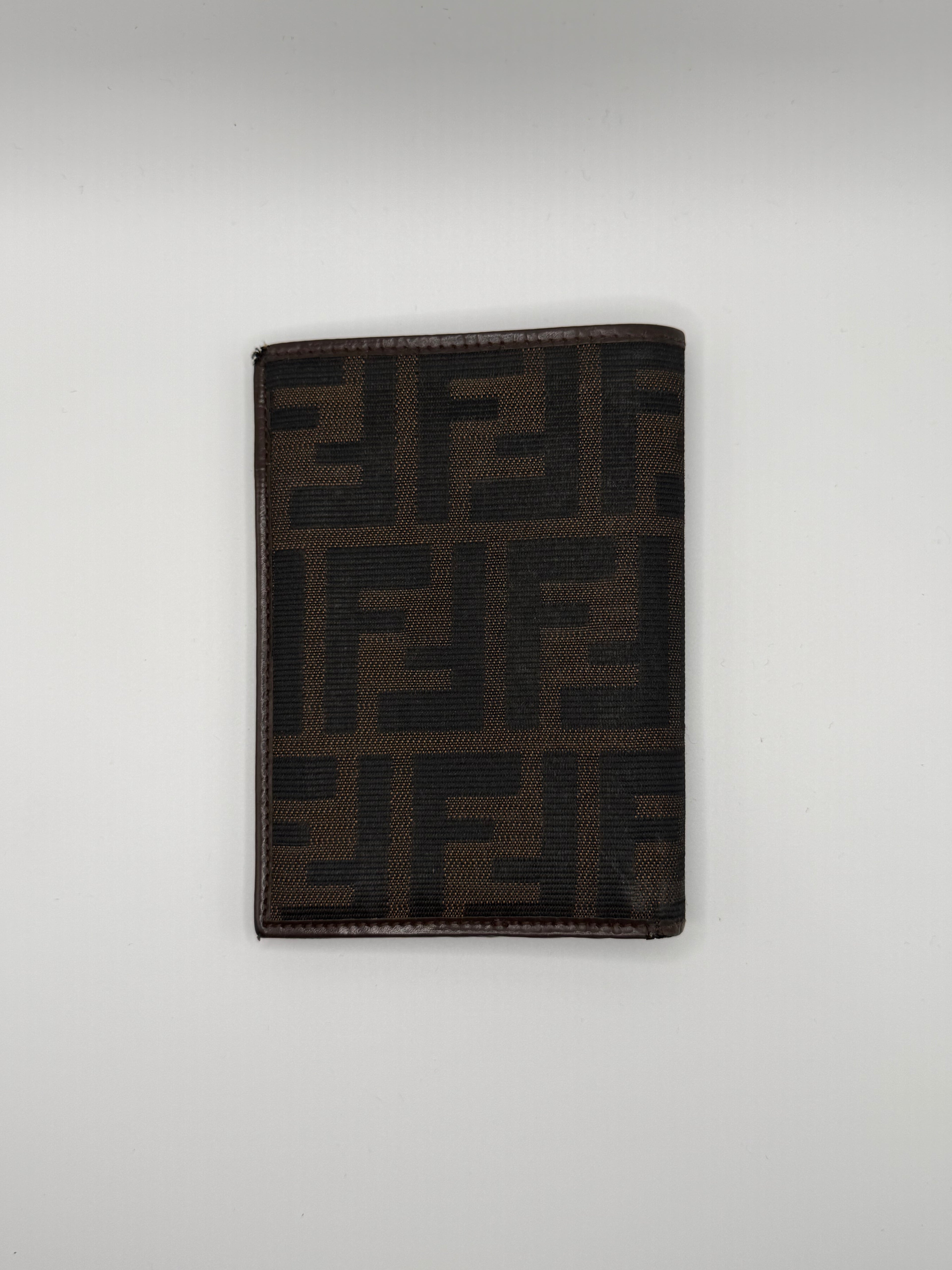 Le Portefeuille Fendi Zucca Bifold - Toile FF Marron