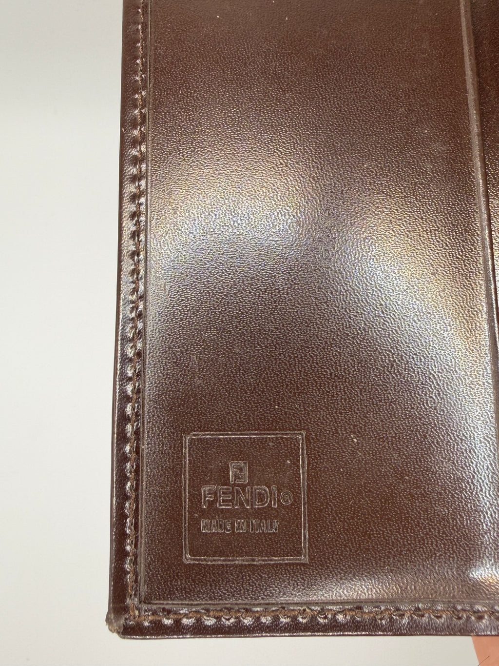 Le Portefeuille Fendi Zucca Bifold - Toile FF Marron