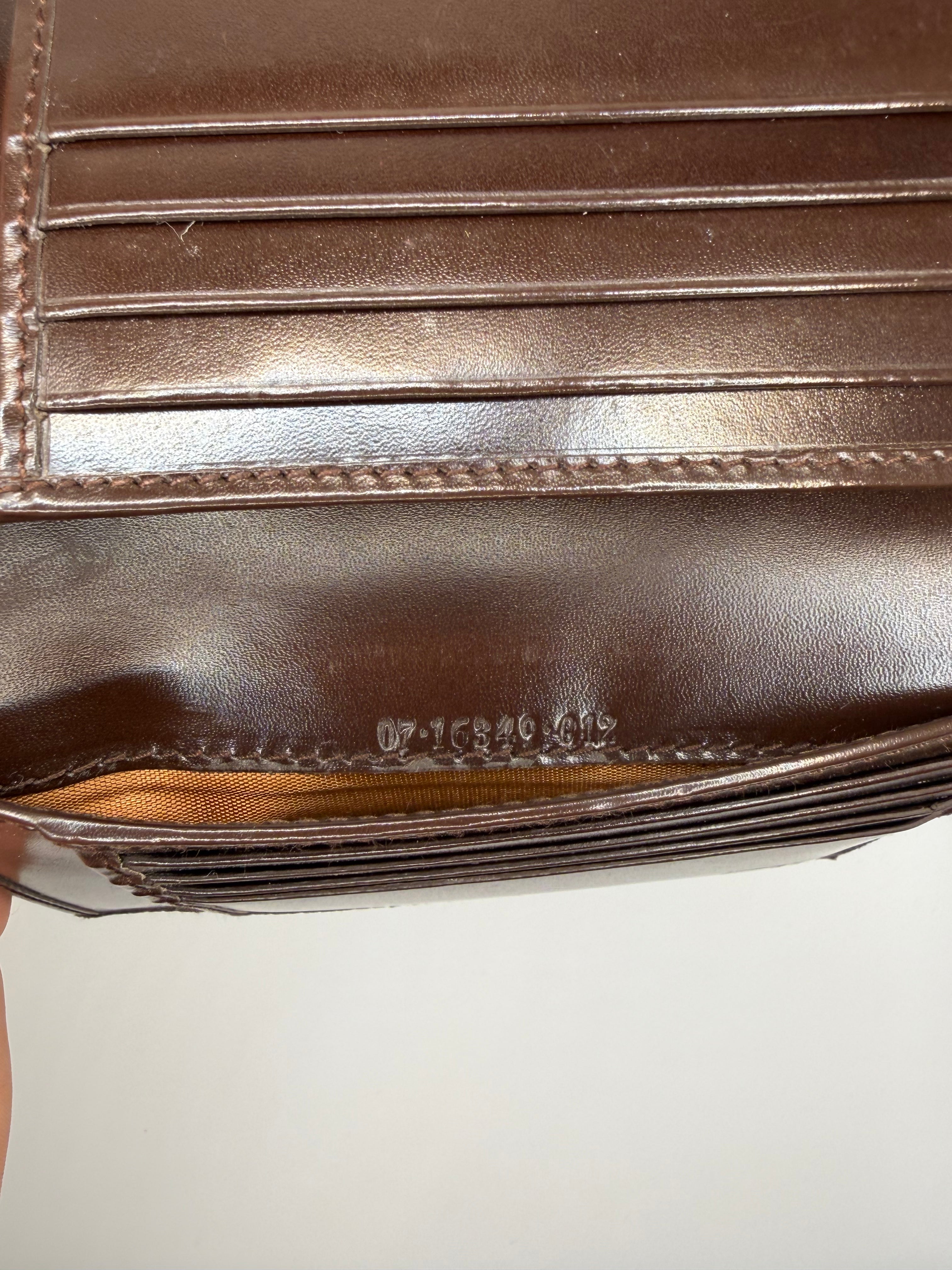 Le Portefeuille Fendi Zucca Bifold - Toile FF Marron