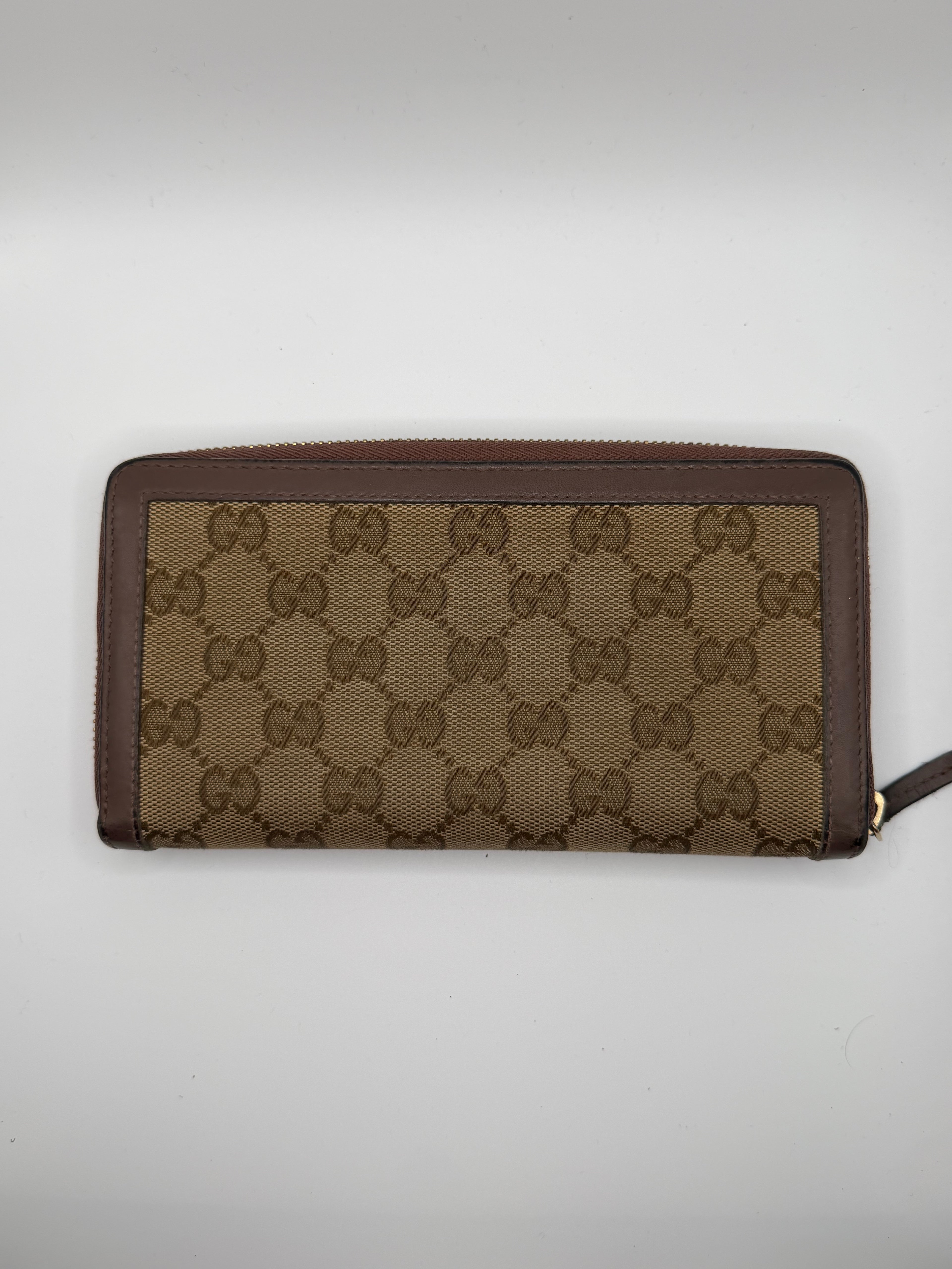 Le Portefeuille Gucci Britt Zip Around - Toile GG STYL