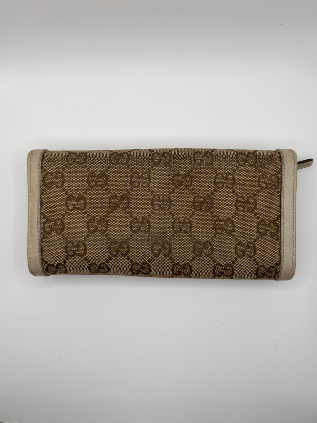 Le Portefeuille Gucci Britt Continental - Toile GG & Cuir Ivoire STYL