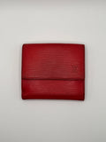 Le Portefeuille Louis Vuitton Élise - Cuir Épi Rouge STYL
