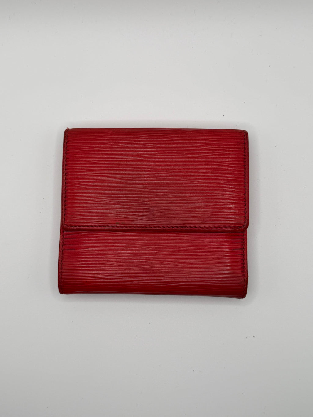 Le Portefeuille Louis Vuitton Élise - Cuir Épi Rouge STYL