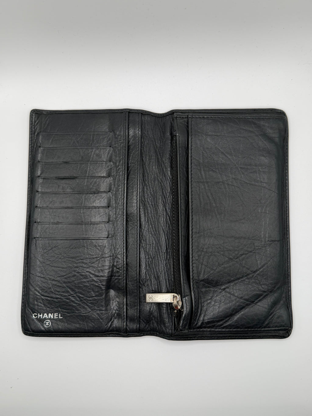 Le Portefeuille Long Chanel Cambon - Cuir Matelassé Noir STYL