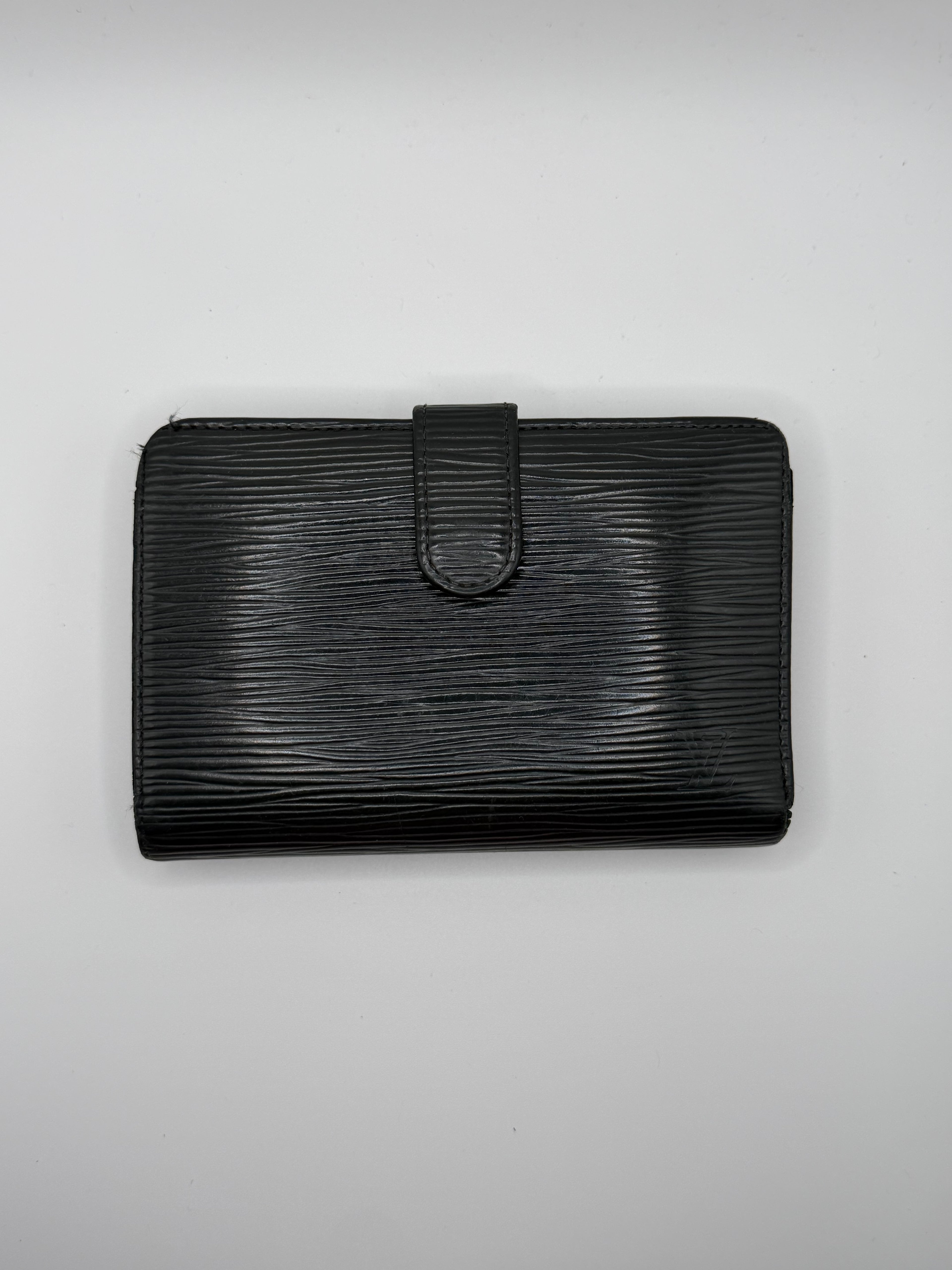 Le Portefeuille Louis Vuitton Viennois - Cuir Épi Noir STYL