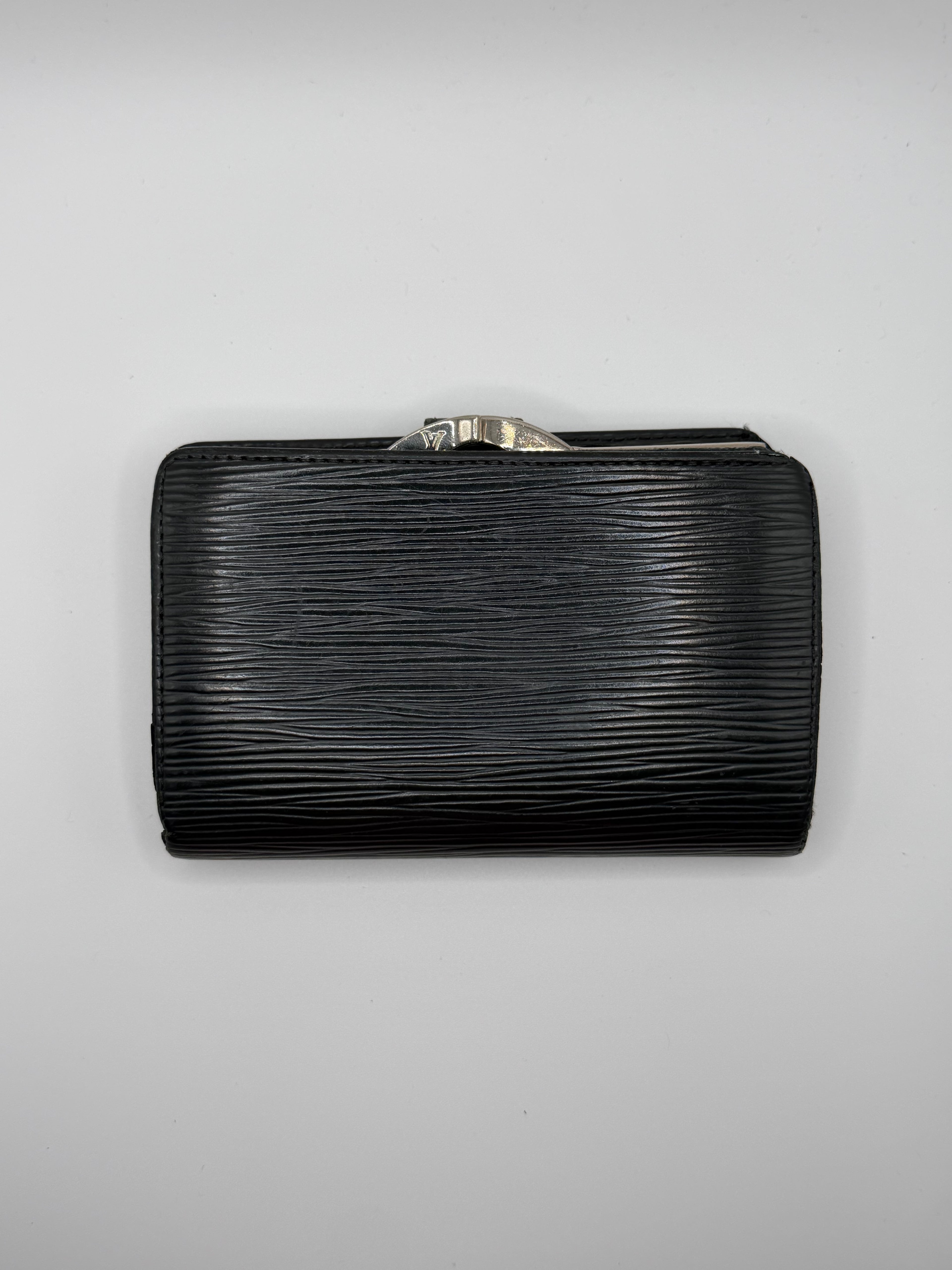 Le Portefeuille Louis Vuitton Viennois - Cuir Épi Noir STYL