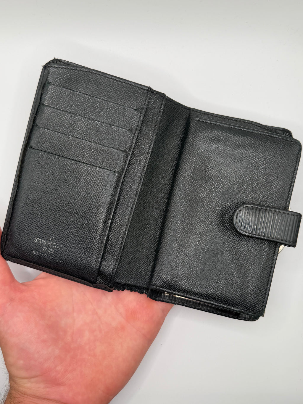 Le Portefeuille Louis Vuitton Viennois - Cuir Épi Noir STYL