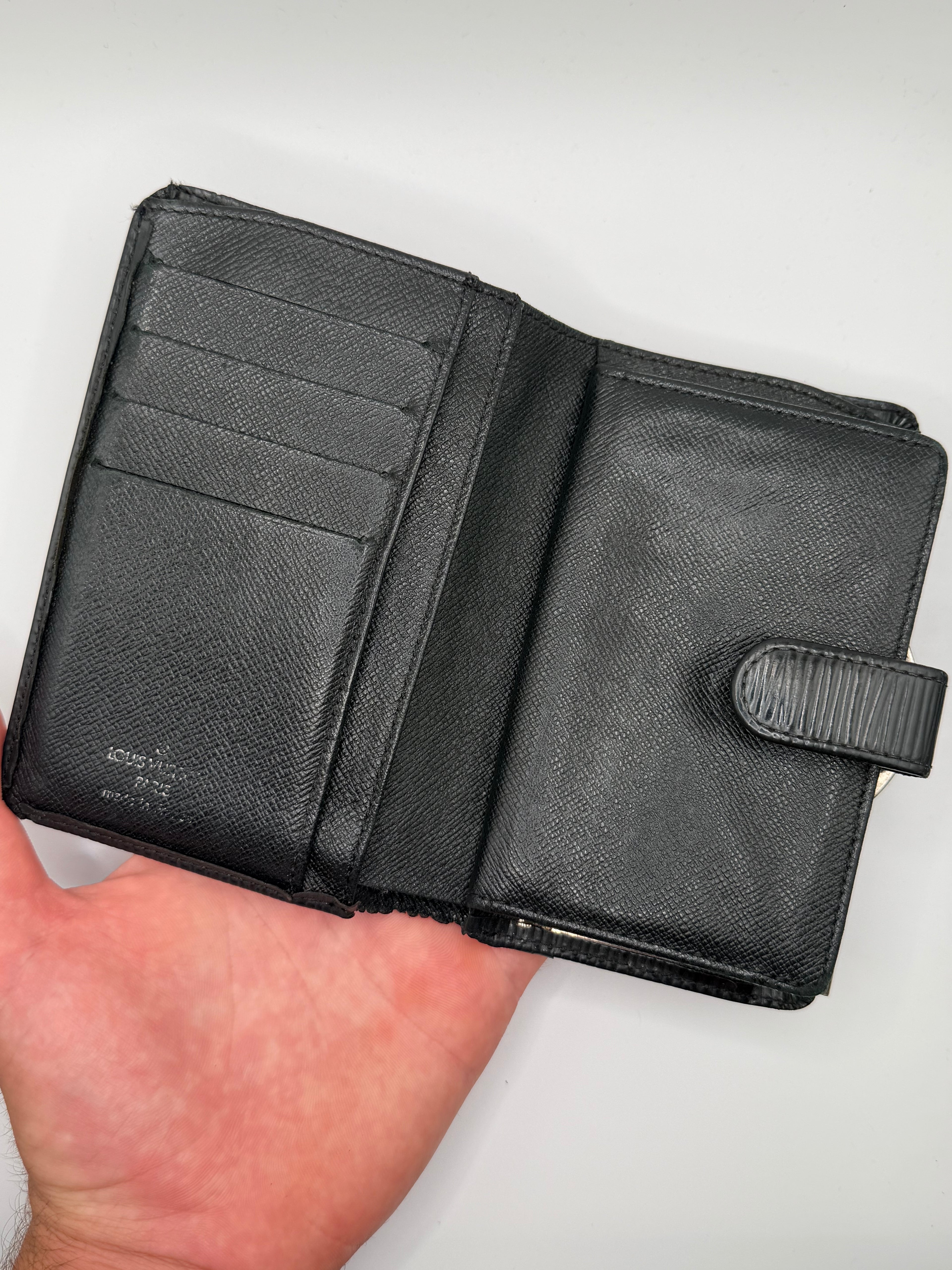 Le Portefeuille Louis Vuitton Viennois - Cuir Épi Noir STYL