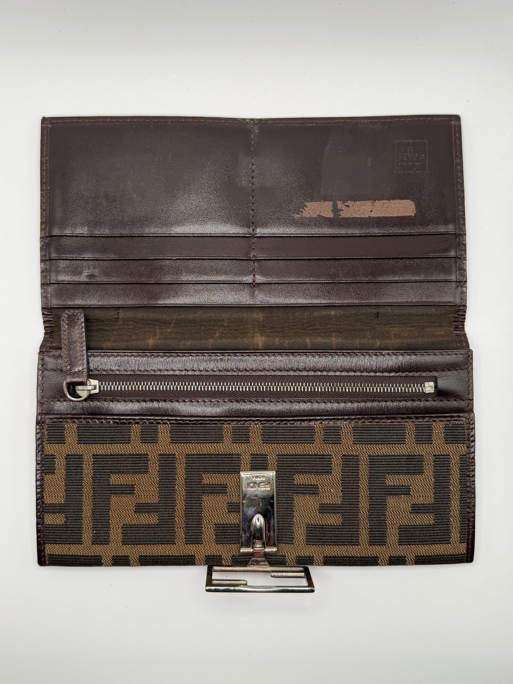 Le Portefeuille Fendi Zucca FF - Toile Monogram STYL