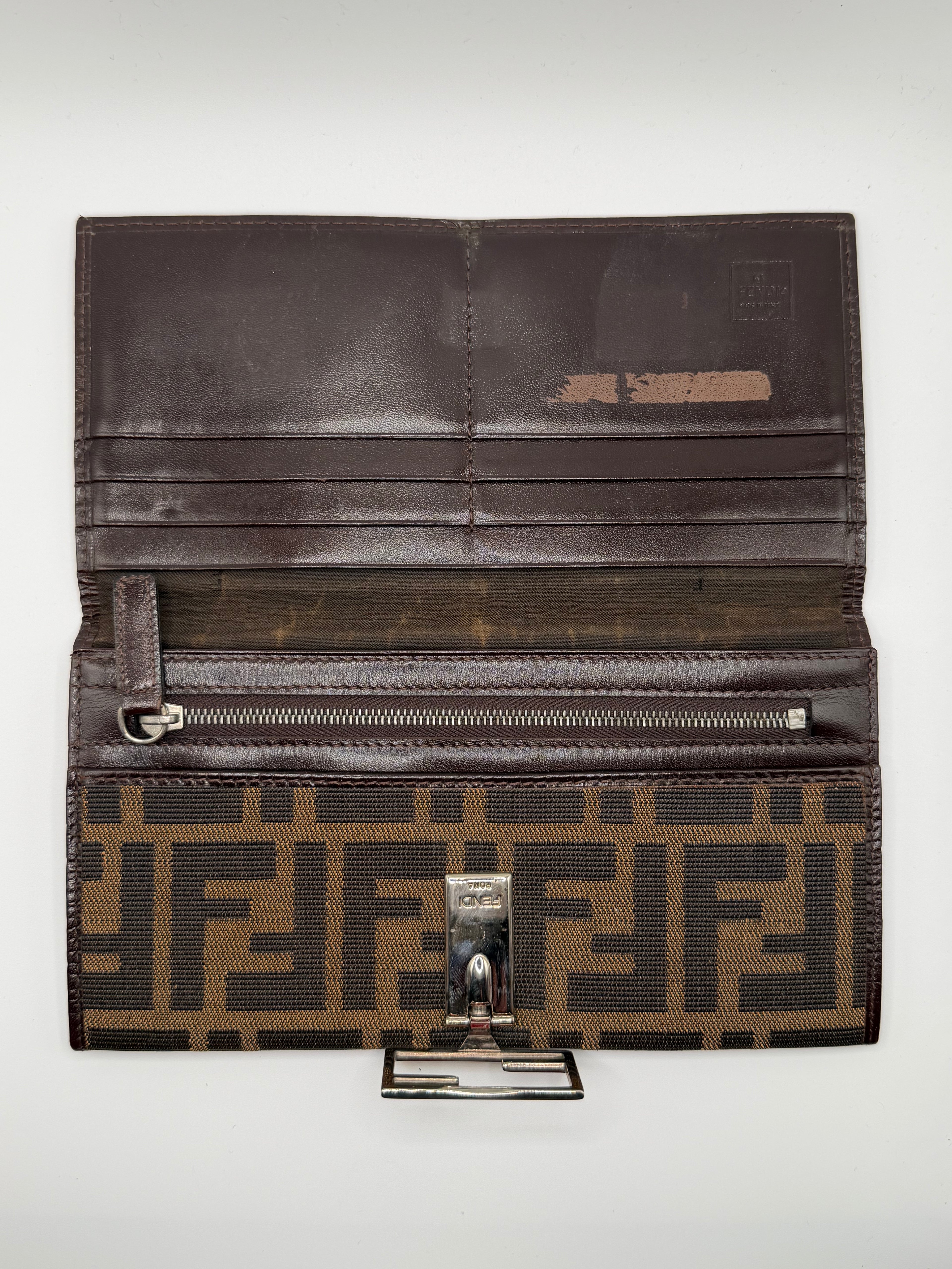 Le Portefeuille Fendi Zucca FF - Toile Monogram STYL