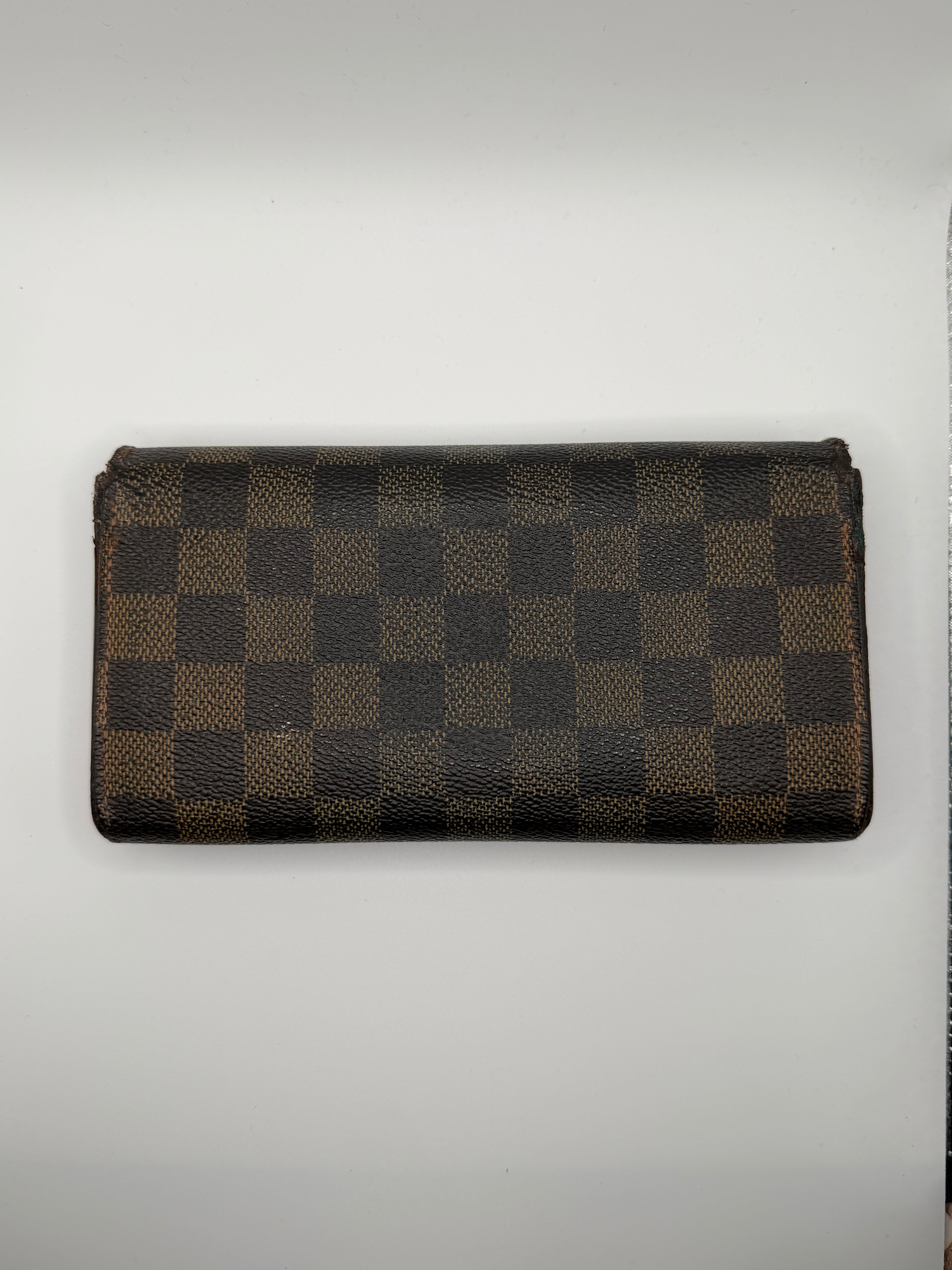 Le Portefeuille Louis Vuitton Sarah - Toile Damier Ébène STYL