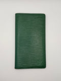 Le Porte-Chéquier Louis Vuitton - Cuir Épi Vert STYL