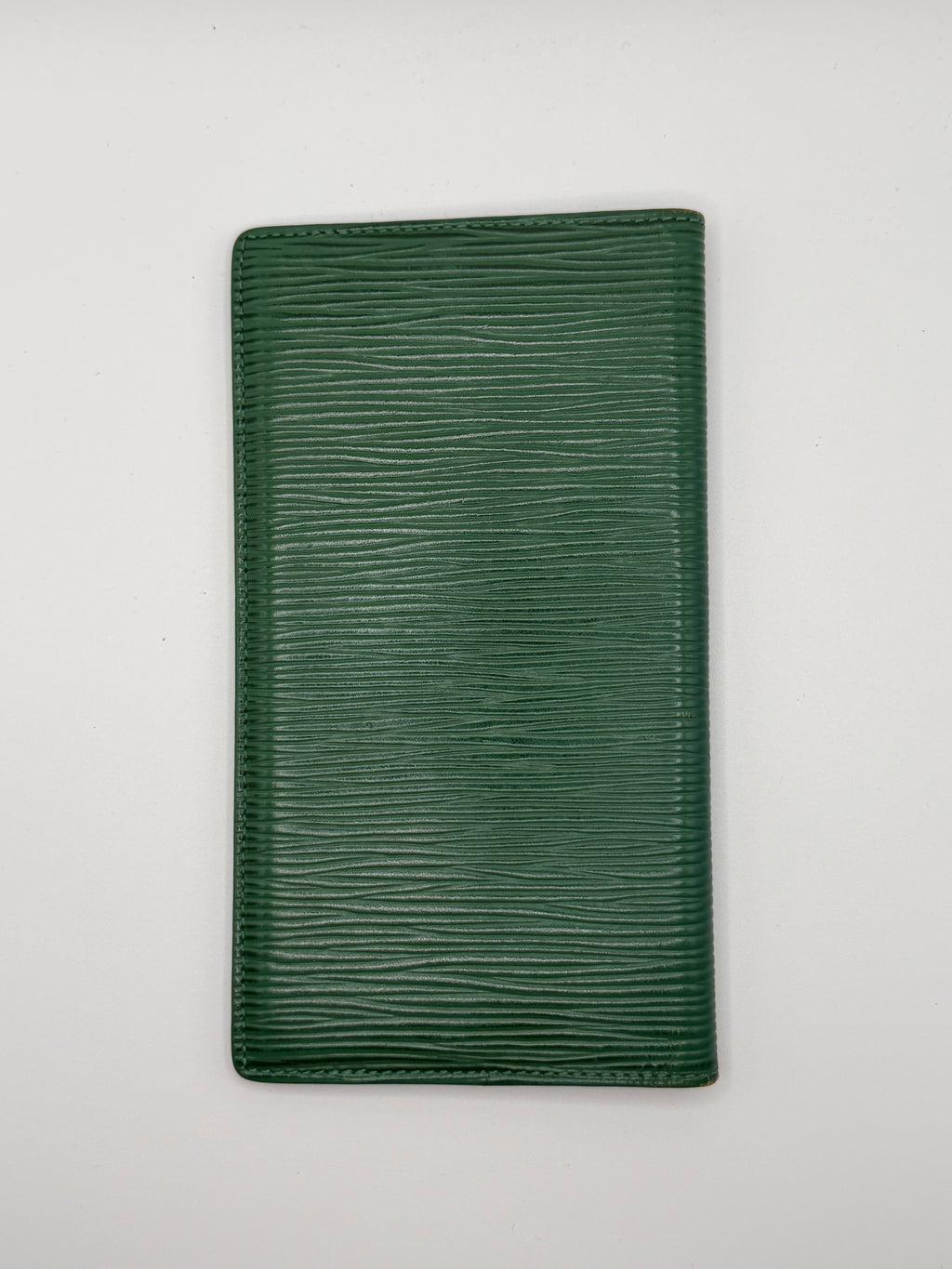 Le Porte-Chéquier Louis Vuitton - Cuir Épi Vert STYL