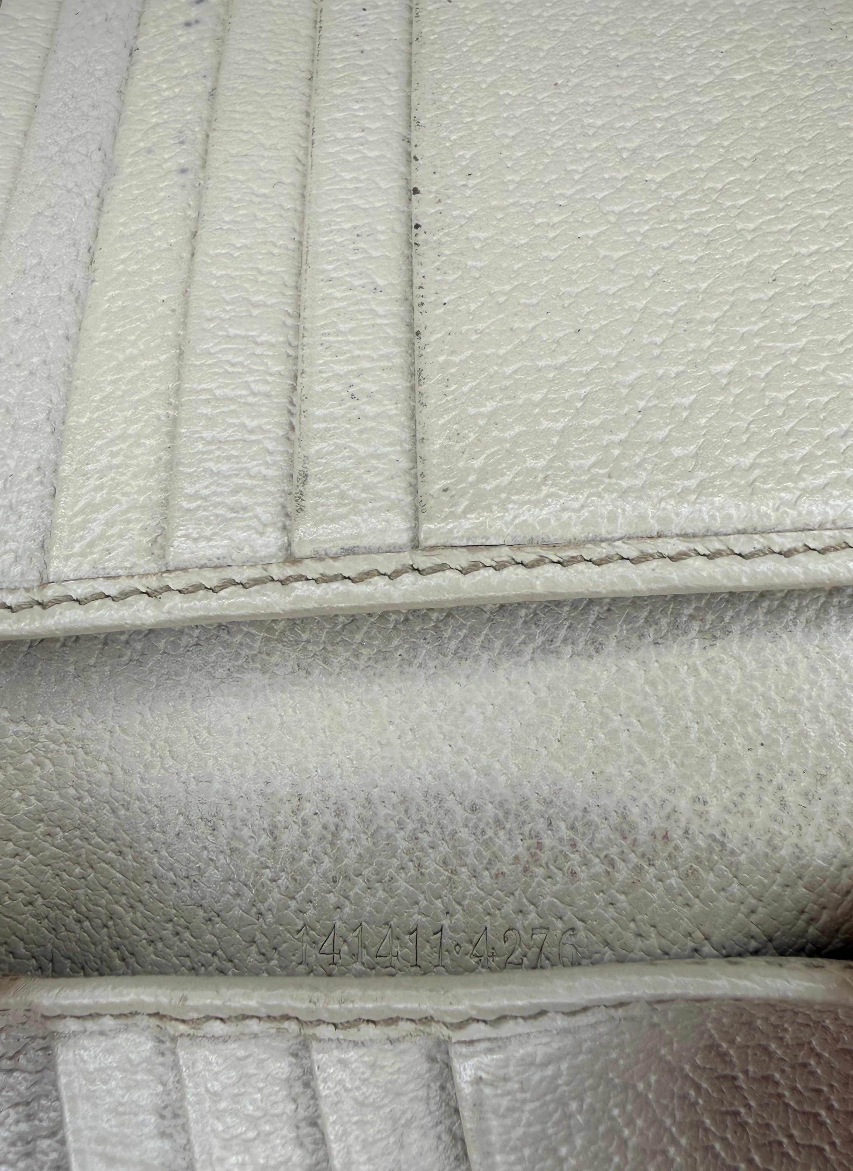 Le Portefeuille Gucci Abbey D-Ring Compact - Toile GG Beige