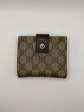Le Portefeuille Gucci Compact Bifold - Toile GG Beige