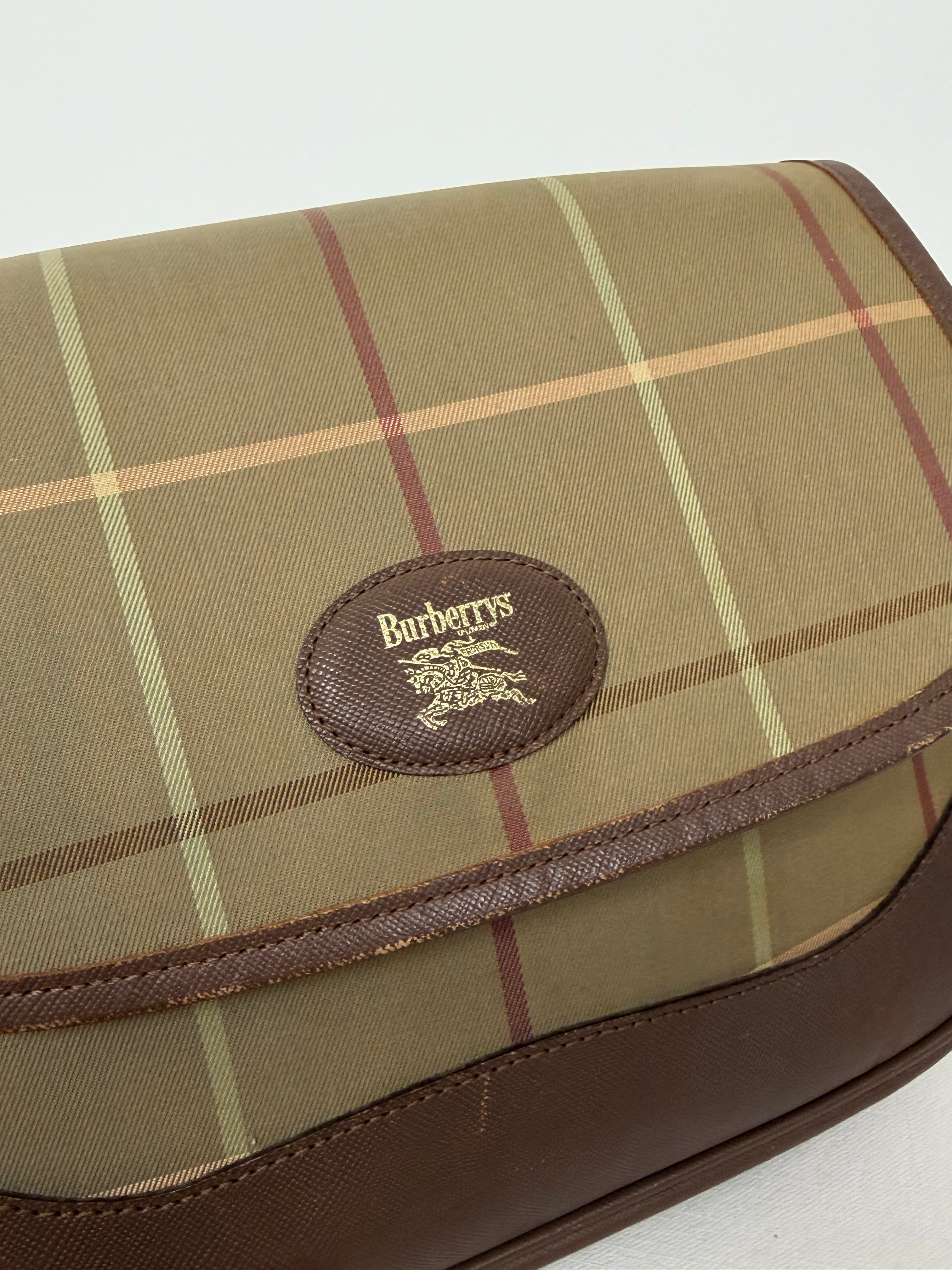 Le Sac Bandoulière Burberrys Vintage Check - Toile à Carreaux