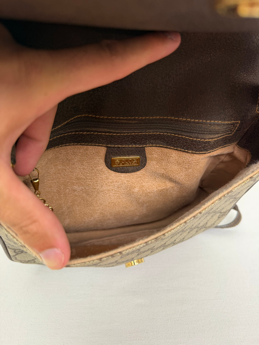 Le Sac Bandoulière Gucci GG Supreme Interlocking G - Toile Monogram
